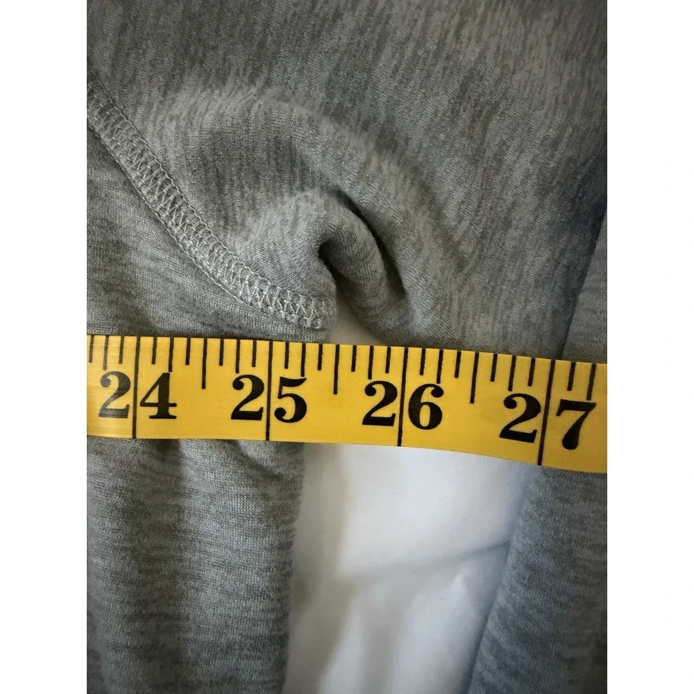 The North Face Men's Women's 1/4 Zip Fleece Pullover Gray XL Outdoor